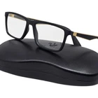Ray-ban Eyeglasses Rb 7056 5644 Matte Black On Gold 55MM With Case New. Price: $115.00.