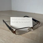 Gucci GG2777 Eyeglasses Brown Glitter Rectangular 54-16-130 Pre-owned. Price: $39.96.
