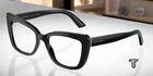 Dolce & Gabbana DG3308 501 Black Demo Lens 53 Mm Women's Eyeglasses New. Price: $127.00.
