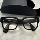 Authentic Prada Eyewear VPR12Q, Square Shape, Black Front With White Back 51 18 Pre-owned. Price: $150.00.