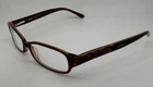 Bebe Eyeglasses Frames Only BB5063 Brown Floral Square Full Rim 52-16-135 Pre-owned. Price: $35.88.