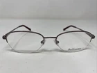 Bellissima Bl 115 Lavender 53-18-135 Purple Half Rim Eyeglasses Frame VC95 New. Price: $40.00.
