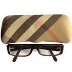 Burberry Eyeglasses Frames 2007 3014 51-16-135 Burgundy Red Check Italy Pre-owned. Price: $15.99.