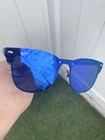 Nwt Ray Ban Blazer Clubmaster RB3576-N Blue Mirror Case Included New. Price: $99.00.