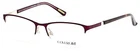 Covergirl CG0533 Purple 079 Metal Semi Rim Optical Eyeglasses Frame 52-17-135 New. Price: $75.60.