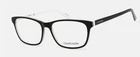 Calvin Klein Unisex Eyeglasses Black/white Acetate Rectangular Frame CK18515 002 New. Price: $63.99.