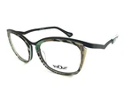 Boz Eyeglasses Frames Daly 4500 Green Patchwork Black Cat Full Rim 51-18-140 New. Price: $299.99.