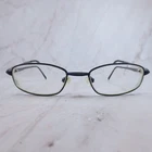 Easyclip Mod O1057 Navy Blue Oval Metal Eyeglass Frames 46-17-130 50 Pre-owned. Price: $35.99.