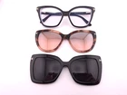 Tom Ford Eyeglasses, Frames Only, Dbl Clipon Blue Blk TF5641-B, 53-15-140, Italy Pre-owned. Price: $364.99.