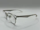 Ray Ban RB6396 2936 Eyeglasses Silver Metal Frame 51-19-140 Pre-owned. Price: $31.85.