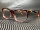Gucci GG1012O 003 Burgundy Cat 54 Mm Women's Eyeglasses New. Price: $199.20.