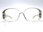 Vtg Guess Clear Oversized Square Glasses GU7141 GL-35 56 15 130 Pre-owned. Price: $59.00.