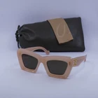New Loewe LW40145I 72E Shiny Pink/brown 52-21-140 Sunglasses. Price: $243.59.