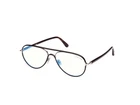 New Tom Ford FT5897-B 052 Dark Havana/blue Light Block 57MM Authentic Eyeglasses. Price: $155.20.