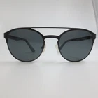 Yudu Sunglasses Frame 980114937 Men's Gunmetal Half Rim Round 50-20-140 Pre-owned. Price: $23.03.