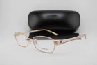 New Coach Hc 5138 9406 Brushed Rose Gold Clear Authentic Eyeglasses 53-17. Price: $75.65.