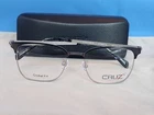 New Men's Cruz Eyeglass Frame Riverview Drive Gunmetal 51-18-145. Price: $69.95.