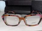 Prada 14Z Eyeglasses Color 18N-1O1 Cognac Begonia Tortoise Size 54-18-145 New. Price: $259.00.