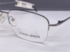 Giorgio Armani Eyeglasses Womens Silver Grey Square Half Rim 1048 Neu. Price: $121.19.