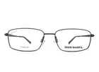 Eddie Bauer Eyeglasses Frames EB32087 Bk Black Rectangle Titanium 57-17-150 New. Price: $59.99.