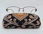 Vera Bradley VB-3030 Camellia Half Rim Eyeglasses Frame W/ Flexhinge And Case Pre-owned. Price: $35.99.