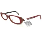 Diva Eyeglasses Frames 5228 C.862E Black Red Rectangular Crystals 52-18-140 New. Price: $59.32.