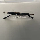 Women's Bvlgari Eyeglasses Frames BV2190B 2014 Black Gold Rimless 53/16 140 New. Price: $205.00.