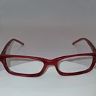 Ray-ban Eyeglasses Rb 5080 2090 Red Rectangular Frames 49-15-140 Only Pre-owned. Price: $24.87.