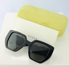 Gucci GG0956S 003 54MM Square Black Women Sunglasses With Grey Lens New. Price: $199.00.