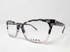 L.a.m.b. LA130 Bls 53-16-135 B:38 Blush Checker Full Rim Eyeglasses Frame New. Price: $56.00.