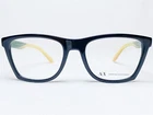 New Armani Exchange AX3058 8158 Mens Black Rectangle Eyeglasses Frames 54/18 145. Price: $89.99.