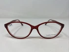 Canny Vision Margaret Burgundy 53-16-140 Full Rim Eyeglasses Frame KY38 New. Price: $45.00.