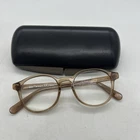Salvatore Ferragamo Round Glasses Italy SF2821A Women Full Rim Vera Wang Case Used. Price: $42.49.