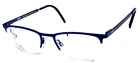 Hugo Boss Sam HG1019 Blue/gray Matte Half Rimless Eyeglasses Frame 53-20-145 Pre-owned. Price: $64.00.