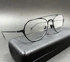 John Varvatos Eyeglasses Frames V164 Black Aviator Titanium Full Rim 53-18-145 New. Price: $99.95.