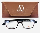Puma PU15440 Brown Orange Unisex Square Full Rim Eyeglasses 48-17-135 B:35 New. Price: $19.49.