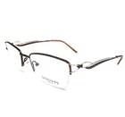 Katelyn Laurene Eyeglasses Frames KL6784 Brown Gold Rectangular 51-17-140 New. Price: $49.99.
