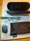 Oakley Half Rim Socket 5.5 Eyeglasses OX3218-0254 Satin Pewter 54MM Case New. Price: $91.99.