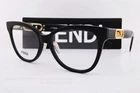 Brand New Fendi Eyeglass Frames 50093F 001 Black For Women Size 54MM. Price: $269.99.