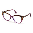 New Ford FT5673-B 081 Blonde Havana Milky Purple Authentic Eyeglasses. Price: $529.99.