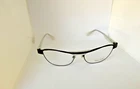 Alain Mikli AL1220-MOB6 53-18-135 Black White Stripes Eyeglass Frames New. Price: $279.00.