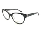 Michael Kors Eyeglasses Frames MK289 001 Black Gray Cat Full Rim 50-17-135 New. Price: $58.79.