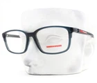 Prada Linea Rossa Eyeglasses VPS01P CZH-1O1 Crystal Dark Blue 56MM Wcase New. Price: $165.00.
