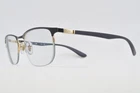 Ray Ban Eyeglasses RX6513 2890 Black On Gold, Size 53-20-145 Pre-owned. Price: $68.00.