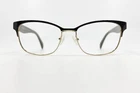 Prada VPR65R DHO-1O1 Italy Dark Brown/gold Gray Eyeglasses Frame 53-16-140 Pre-owned. Price: $41.99.