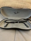 Ray-ban Eyeglasses Frames & Case RB6365 2861 51/17/145 Black Silver Metal Pre-owned. Price: $49.87.