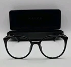 Ralph Lauren Eyeglasses Frames 7145U 5001 53-18-145 Black No Lenses + Case New. Price: $40.00.