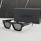 New Xxii VLS-106A Valentino Sunglasses Black Unisex Eyewear. Price: $344.00.