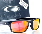 New Oakley Sliver Stealth Black Polarized Ruby Lens Sunglass 9408-06. Price: $118.88.