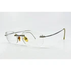 Napoleon Eyeglasses Women Pewter Rimless Easyclip 9030 48-18-145 Pre-owned. Price: $29.99.
